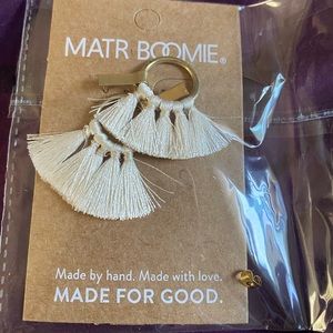 Mate Boomie fringe earrings